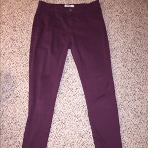 Maroon Women’s Jeans